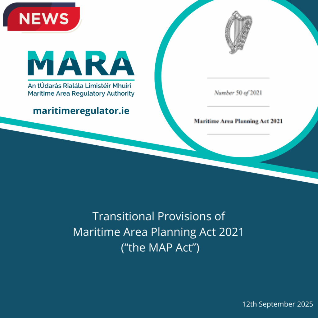 Information on the Transitional Provisions of the MAP Act 2021.