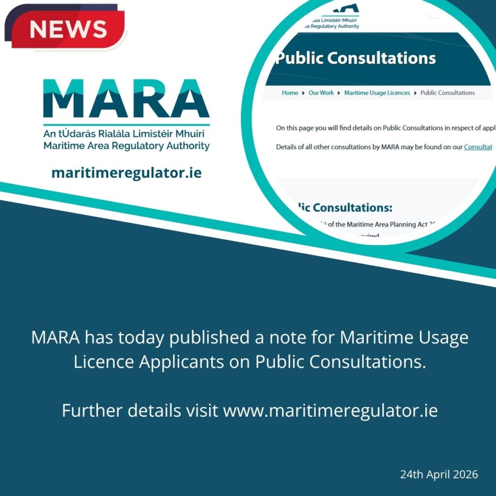Maritime Usage Licence Applications and Public Consultation